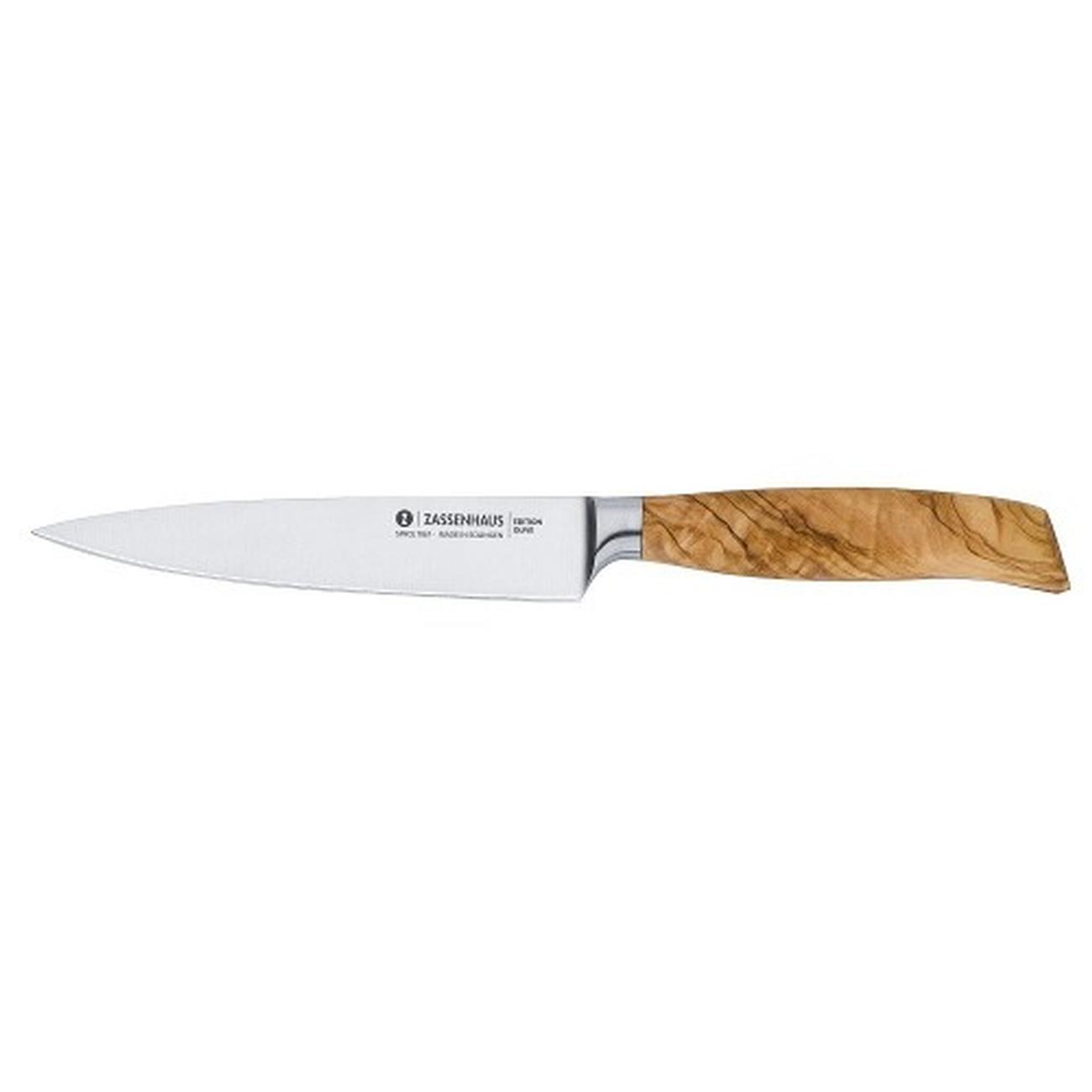 zassenhaus-filleting-knife-16cm-olivewood - Zassenhaus Olive Wood Filleting Knife 16cm