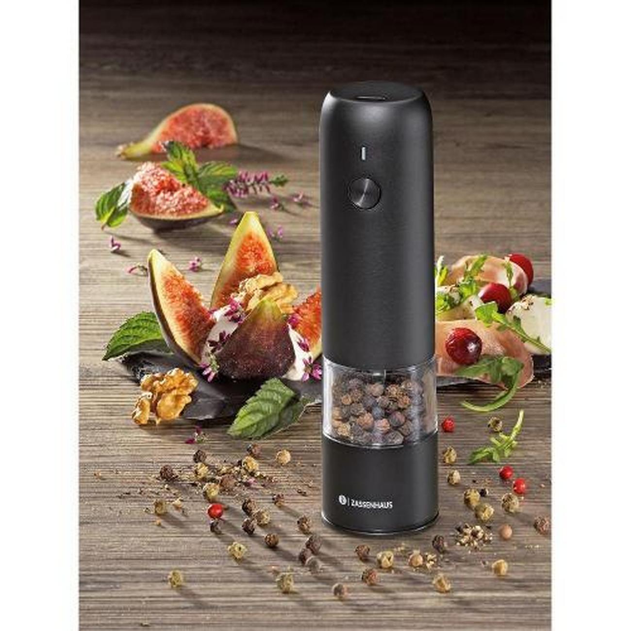 zassenhaus-koln-electric-pepper-mill-14cm - Zassenhaus Koln Electric Pepper Mill 14cm