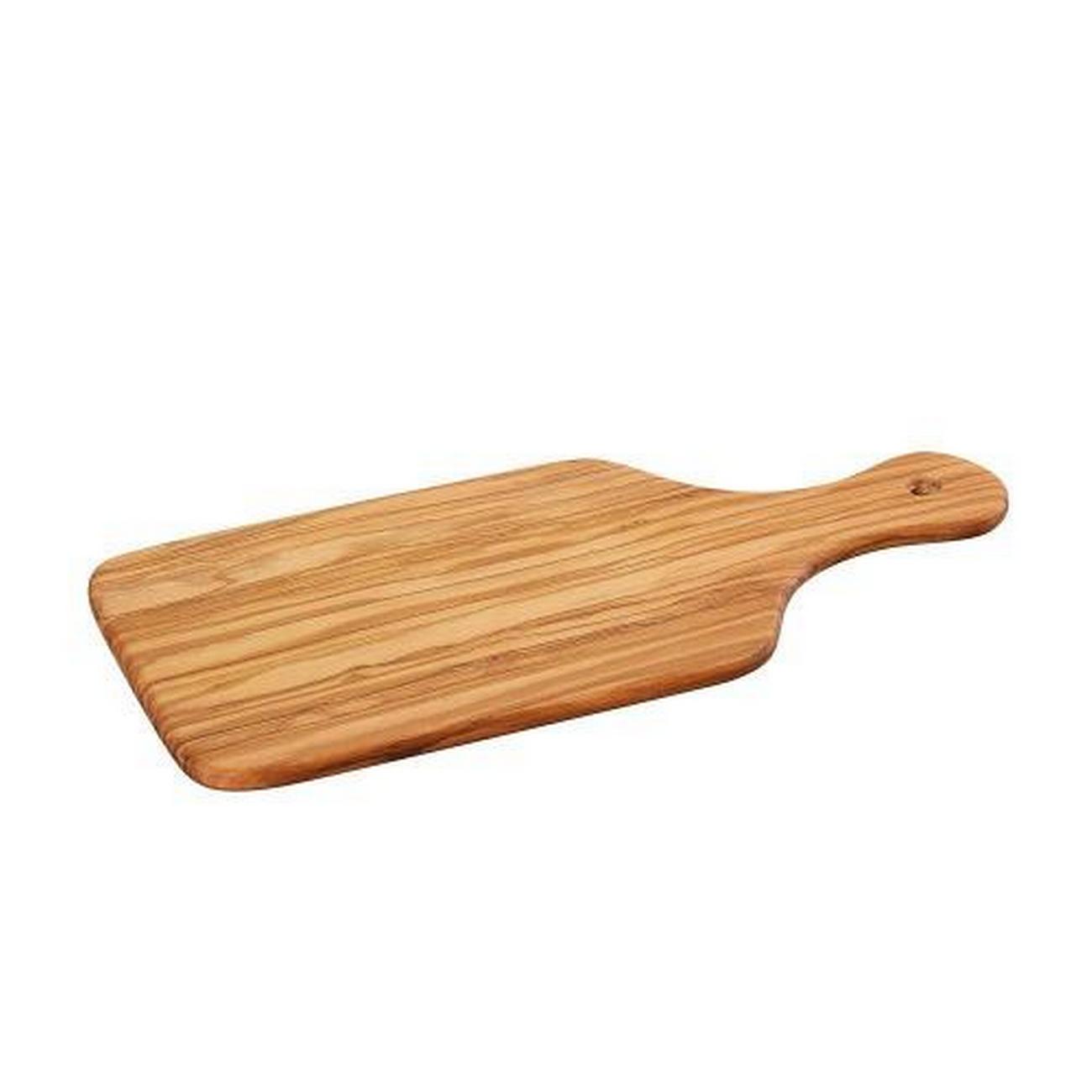 zassenhaus-olivewood-serving-board-with-handle-large - Zassenhaus Olivewood Serving Board with Handle Large