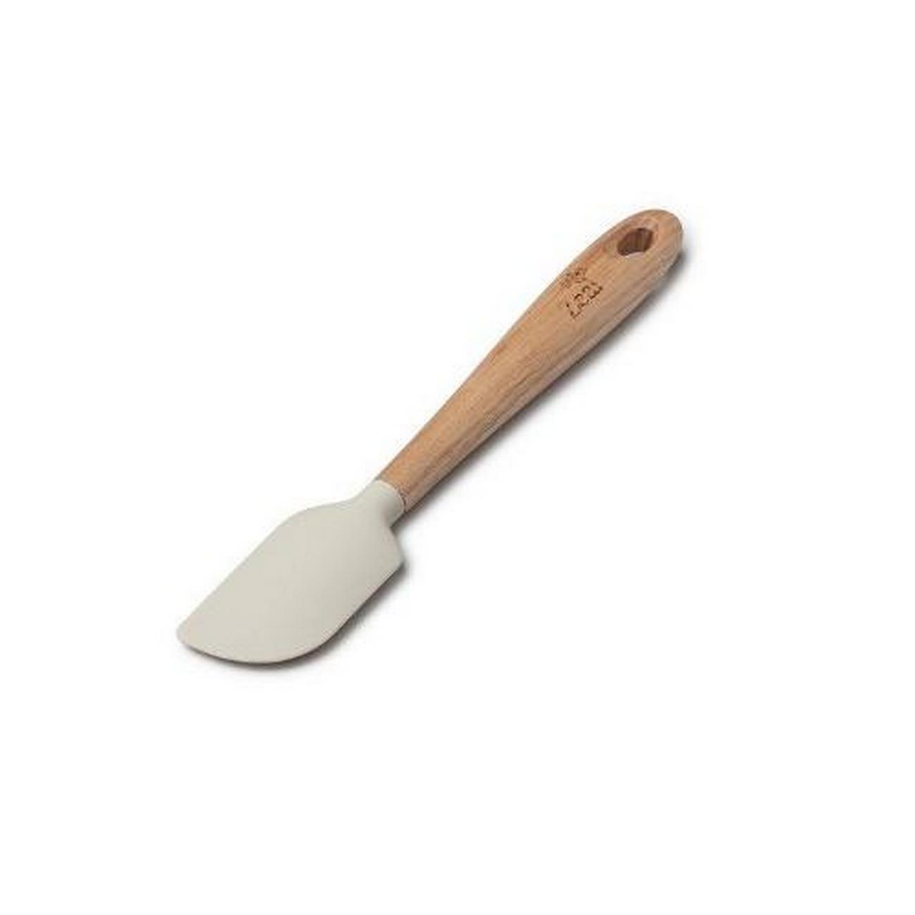 zeal-ash-wood-handled-spatula-small-cream - Zeal Ash Wood Handled Spatula Small Cream