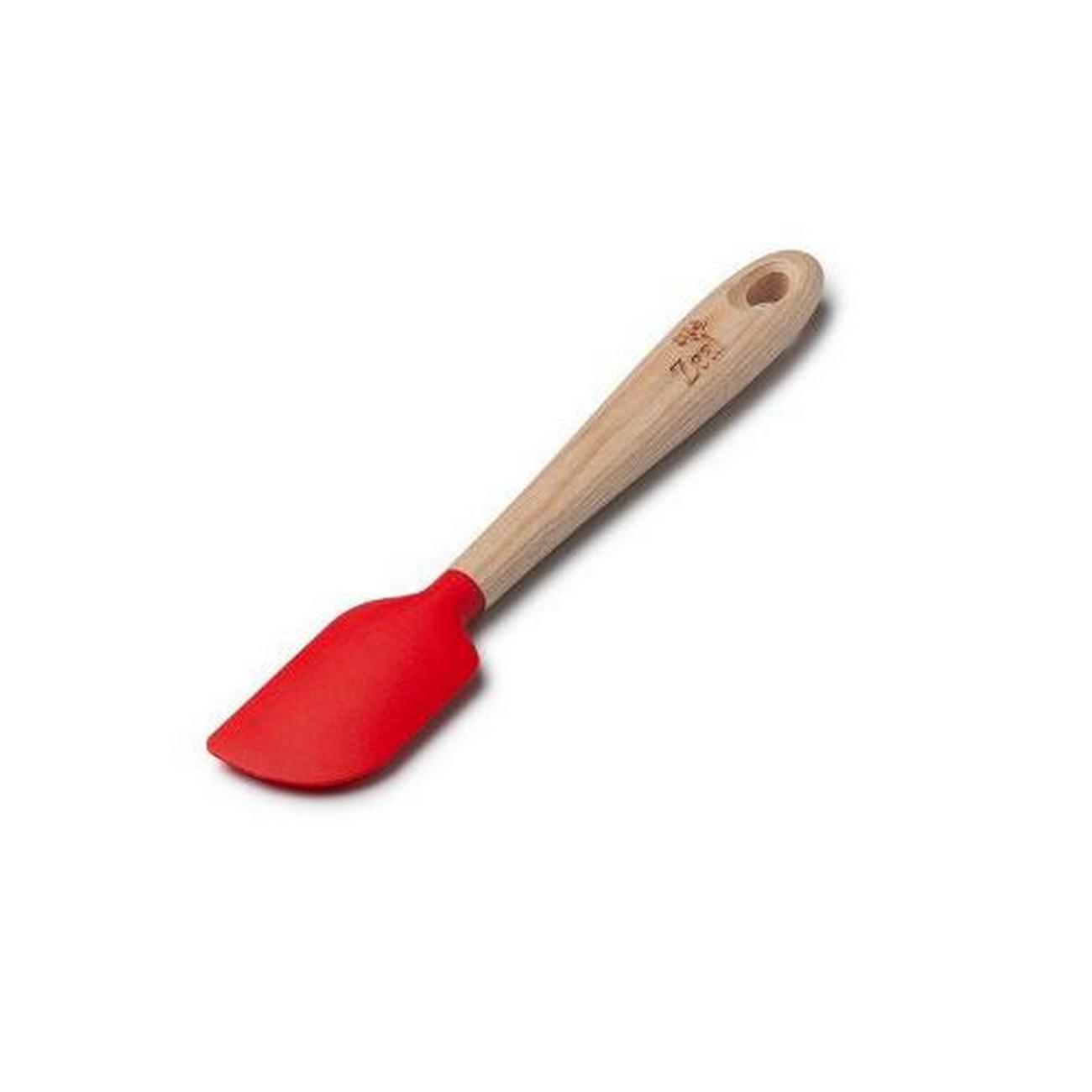 zeal-ash-wood-handled-spatula-small-red - Zeal Ash Wood Handled Spatula Small Red