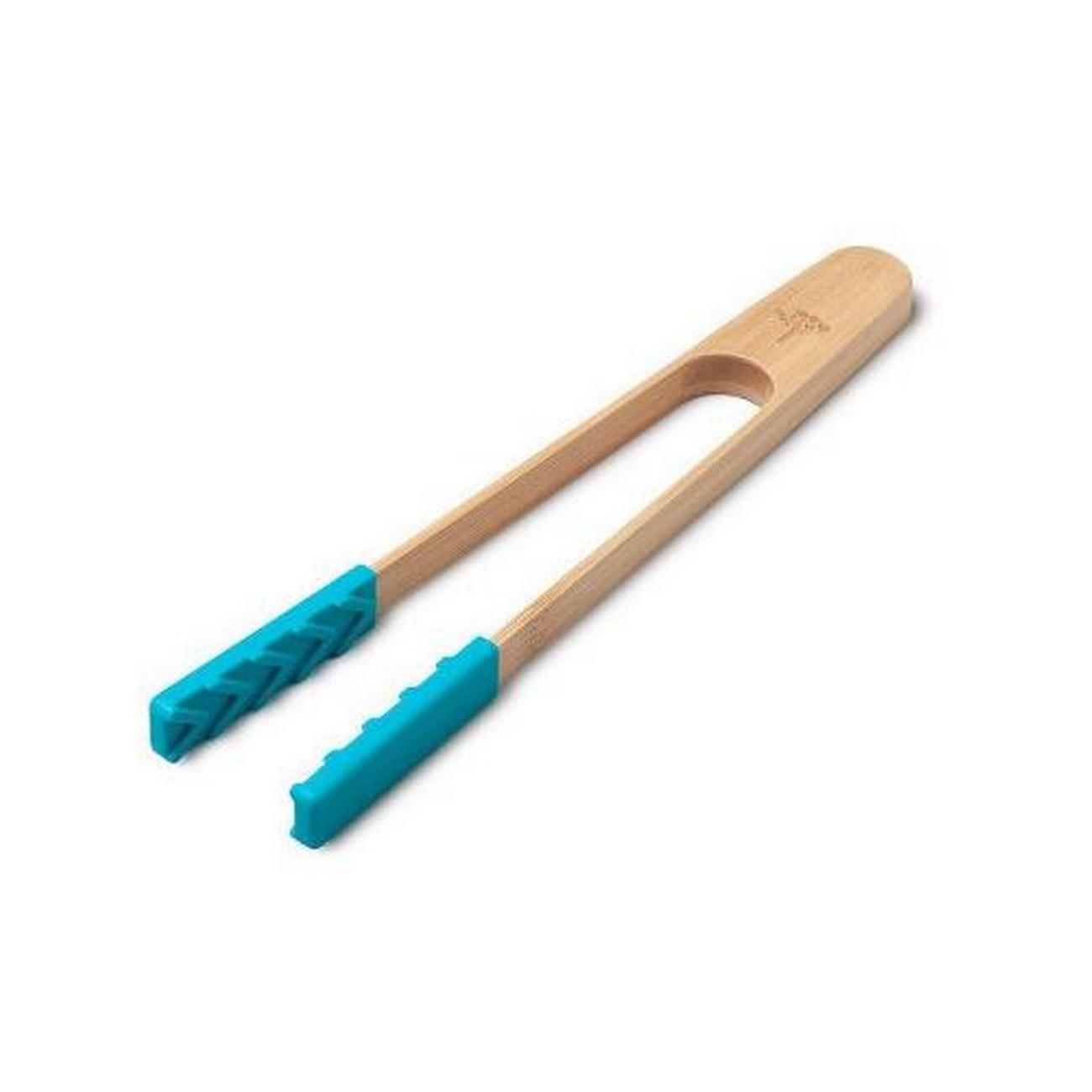 zeal-bamboo-cooking-tongs-with-silicone-tips-25cm - Zeal Bamboo Cooking Tongs with Silicone Tips 25cm