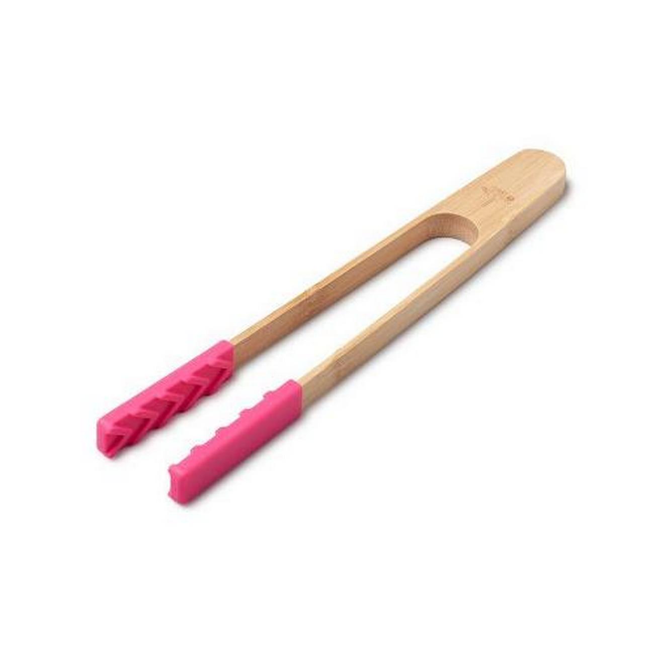 zeal-bamboo-cooking-tongs-with-silicone-tips-25cm - Zeal Bamboo Cooking Tongs with Silicone Tips 25cm