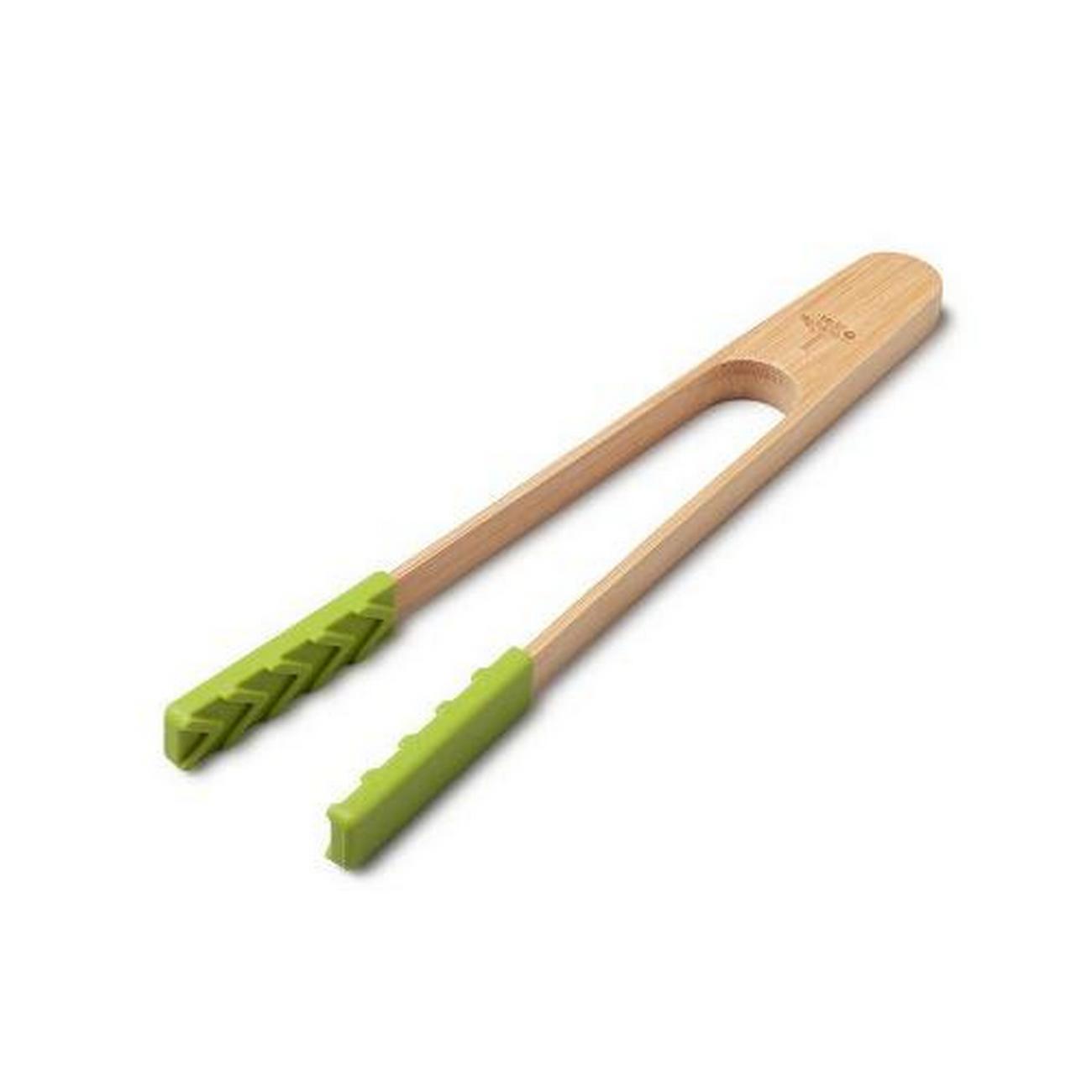 zeal-bamboo-cooking-tongs-with-silicone-tips-25cm - Zeal Bamboo Cooking Tongs with Silicone Tips 25cm