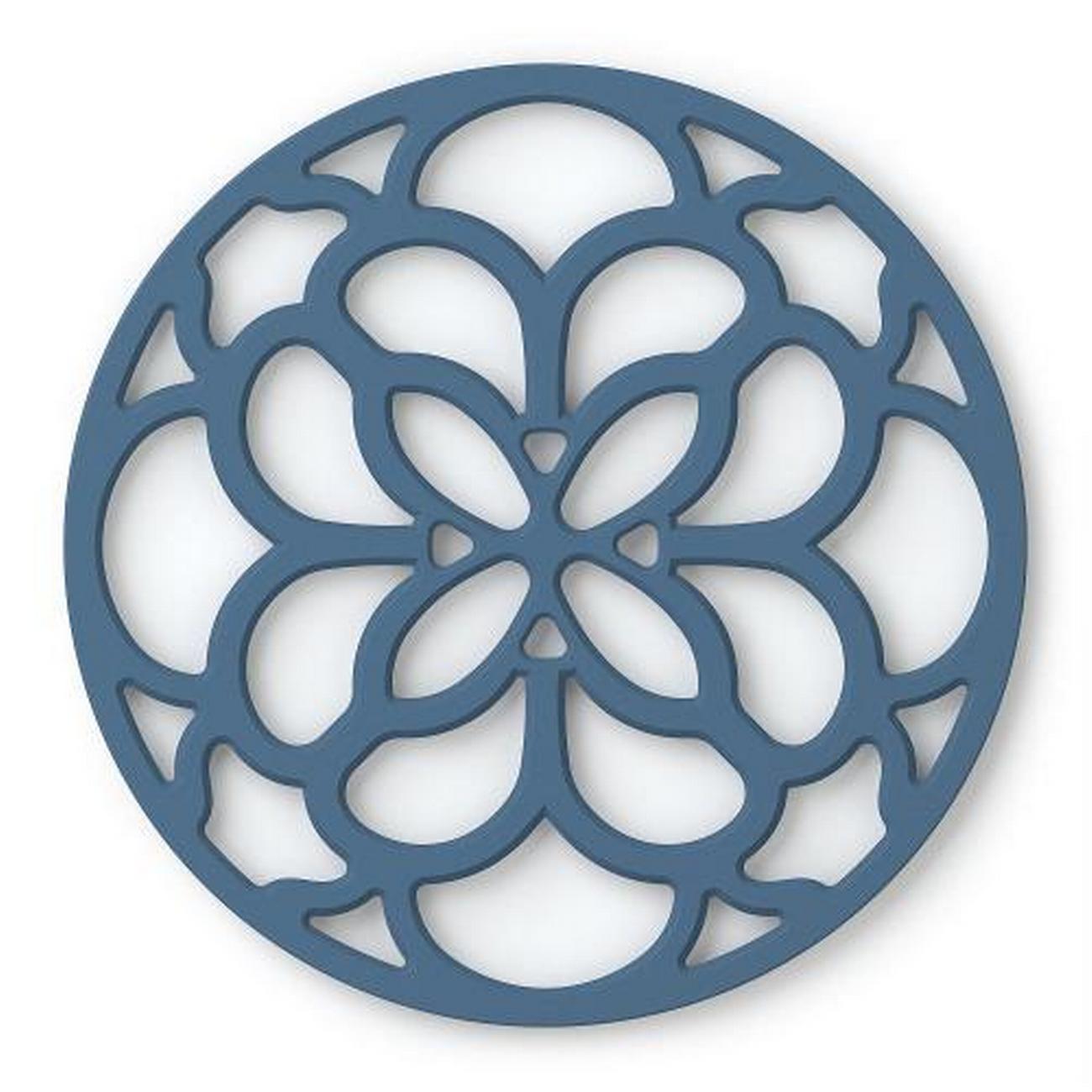 zeal-silicone-heritage-circular-trivet-mat-assorted - Zeal Silicone Heritage Circular Silicone Trivet Assorted 20cm