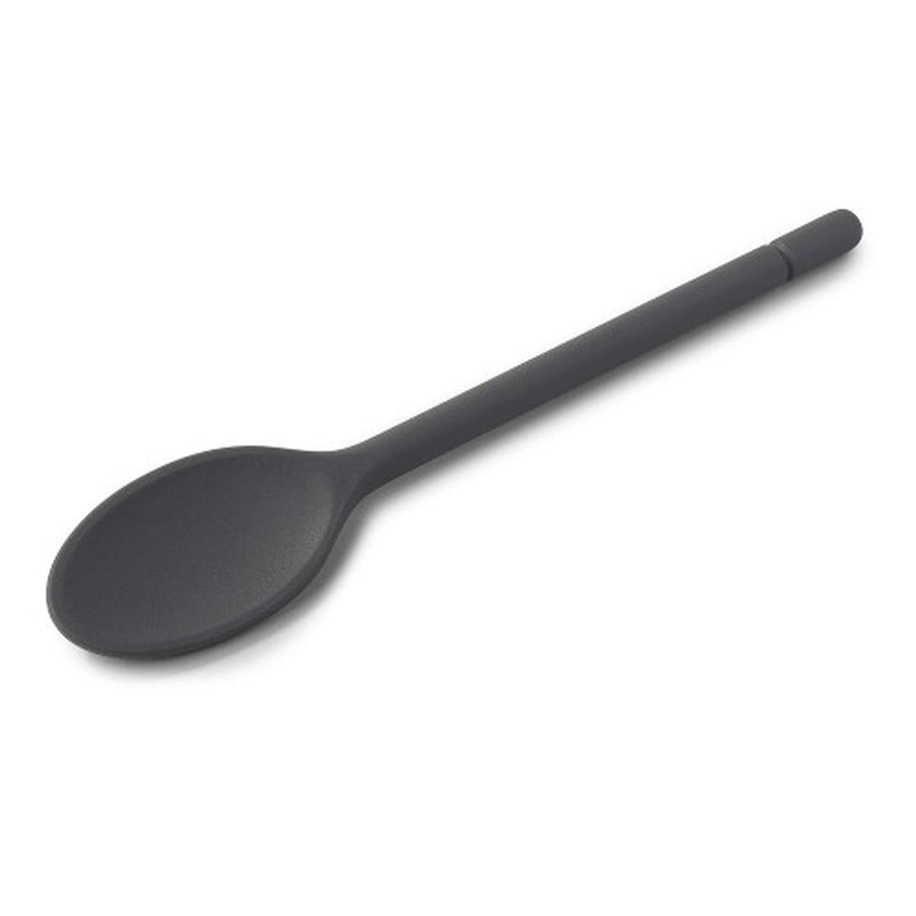 zeal-traditional-cook-spoon-25cm-silicone-grey - Zeal Silicone Traditional Cooks Spoon