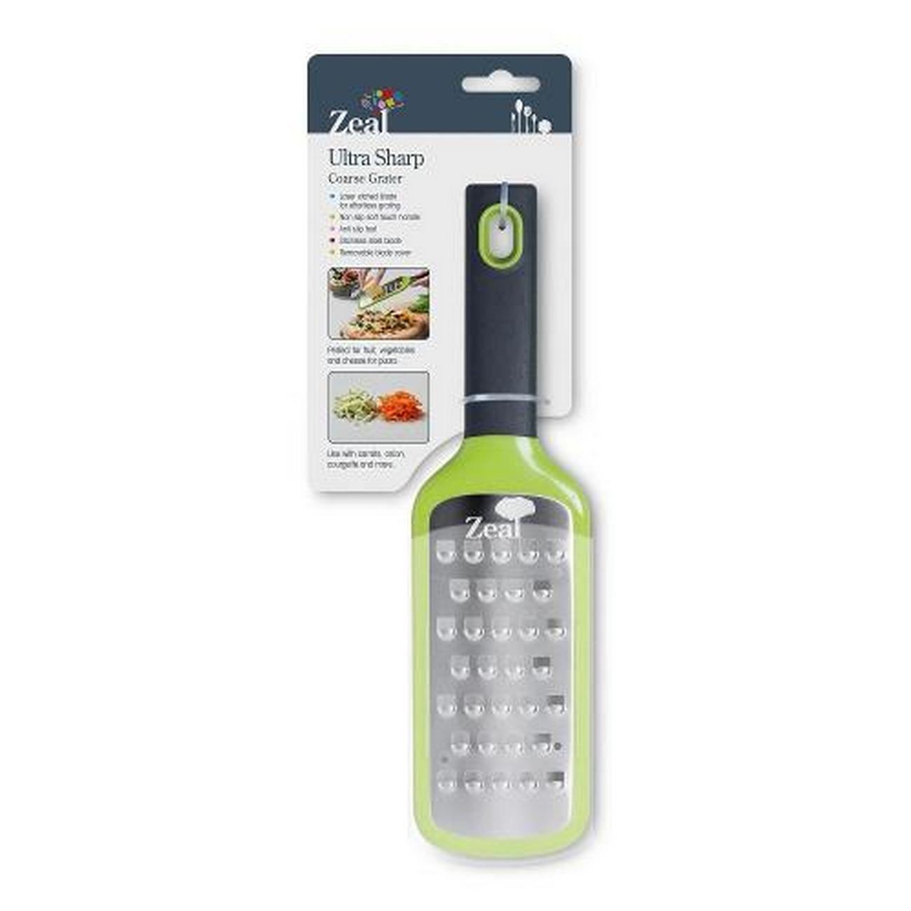 zeal-ultra-sharp-coarse-grater - Zeal Ultra Sharp Coarse Grater