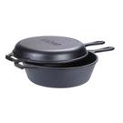 lodge-3qt-combo-cooker-and-skillet-lid - Lodge Combo Cooker & Skillet 3QT
