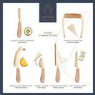artesa-brass-coloured-cheese-cutting-wire - Artesa Acacia Handle Cheese Cutting Wire