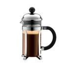bodum-chambord-cafetiere-3-cup-silver - Bodum Chambord Coffee Maker Silver 3 Cup