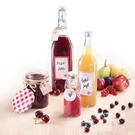 westmark-flat-jam-jars-6pc - Westmark Set of 6 Preserving Flat Jars 230ml