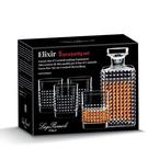 luigi-bormioli-elixir-4-piece-whiskey-decanter-and-glasses-set - Luigi Bormioli Elixir 5pc Whiskey Set