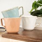siip-white-reactive-glaze-scalloped-edge-mug - Siip Reactive Glaze Scalloped Edge Mug White