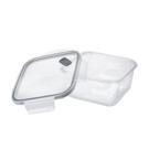 masterclass-eco-snap-food-storage-container-800ml-square - MasterClass Eco Snap Food Storage Square Container 800ml