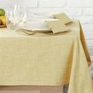 walton-saffron-chambray-tablecloth-130x180cm - Walton & Co Chambray Tablecloth Saffron 130x180cm