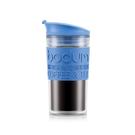 bodum-insulated-plastic-travel-mug-12oz-matisse-blue - Bodum Insulated Travel Mug Matisse 12oz