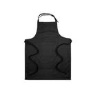 apollo-cotton-apron-black - Cotton Adult Apron Black