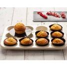 nostik-muffin-liner-set-12-black - NoStik Muffin Liner Set of 12-Black