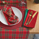 walton-cotton-napkins-florentine-red-set4 - Walton & Co Cotton Napkins Florentine Red Set of 4