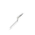 mc-ss-curved-plating-tongs-21cm - MasterClass Stainless Steel Curved Plating Tongs 21cm