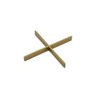 house-doc-trivet-hdcross-brushed-brass - House Doctor Trivet Cros Brass