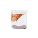 pebbly-square-glass-container-800ml - Pebbly Square Glass Container 800ml 