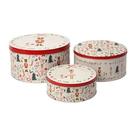 dexam-nutcracker-small-cake-tin-set-split - Dexam Nutcracker Round Cake Tin Small
