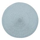 walton-co-circular-ribbed-placemat-cornflower-blue-35cm - Walton & Co Circular Ribbed Placemat Corn Blue