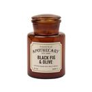 paddywax-apothecary-glass-jar-candle-black-fig-olive-226g - Paddywax Apothecary Glass Jar Candle Black Fig & Olive 