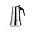leopold-vienna-espresso-maker-trevi-6-cups-ss - Leopold Vienna Trevi Espresso Maker Stainless Steel 6 cup