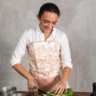 la-gradisca-apron-pink-toile-de-jouy - La Gradisca Apron Pink Toile de Jouy