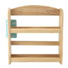 wooden-spice-rack-2-tier - 2-Tier Wooden Spice Rack