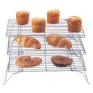 3-tier-stackable-stainless-steel-cooling-rack - 3-Tier Stackable Cake Cooling Rack