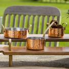 artesa-mini-copper-serving-pot-double-handles-8cm - Artesa Mini Copper Serving Dish with Handles 8cm