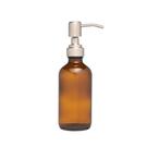 again-amber-glass-pump-bottle-250ml - &Again Amber Glass Pump Bottle