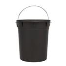 again-kitchen-food-compost-bin-3L-olive - &Again Kitchen Food Waste Caddy 3L Olive