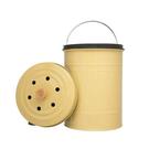 again-kitchen-food-compost-bin-3L-olive - &Again Kitchen Food Waste Caddy 3L Olive