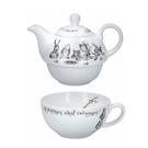 V&A-Alice-in-wonderland-tea-for-one-teapot - Alice In Wonderland Tea For One Gift Set