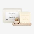 andree-jardin-marseille-soap-brush-holder-natural-set - Andree Jardin Soap & Nail Brush Natural Set