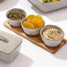 ladelle-artisan-small-bowl-4pc-set - Ladelle Artisan Deep Bowls & Board Set
