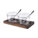 artisan-street-glass-condiment-pots - Artisan Street Condiment Pots