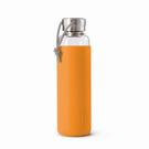 black-and-blum-glass-water-bottle-orange - Black & Blum Glass Water Bottle Orange