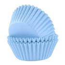 pme-60-standard-baking-cases-baby-blue - PME 60 Cupcake Cases Light Blue