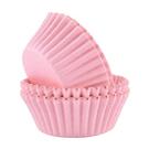 pme-60-standard-baking-cases-light-pink - PME 60 Cupcake Cases Light Pink