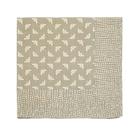 walton-bumble-bee-square-tablecloth-natural-taupe-100cm - Walton & Co Bee Square Tablecloth Natural 100cm