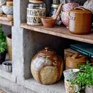 bloomingville-nasib-jar-with-lid-brown - Nasib Jar with Lid Brown