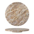 bloomingville-nuni-turntable-brown-marble - Nuni Lazy Susan & Turntable Brown Marble