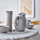 bloomingville-taupe-jug-grey-stoneware - Taupe Stoneware Jug Grey