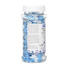 pme-edible-decoration-blue-and-white-snowflake-sprinkles-65g - PME Edible Sprinkles Blue & White Snowflakes