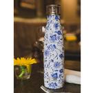 built-500ml-stainless-steel-hydration-bottle-blue-floral - Built 500ml Perfect Seal Stainless Steel Water Bottle Blue Floral